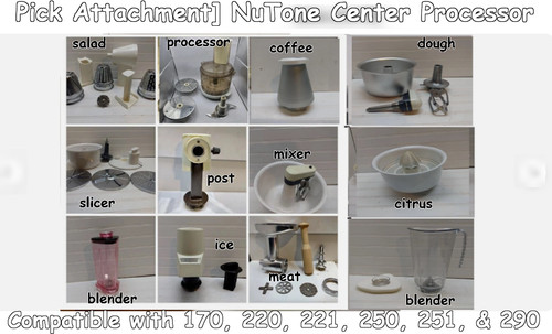Pick attachment nutone center - nutone,